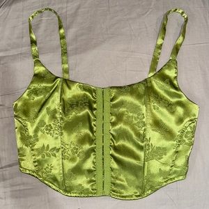 L.A. Hearts Lime Green Top